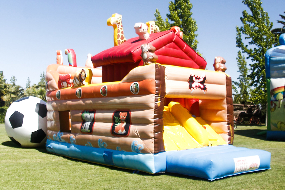 Arriendo de juegos inflable modelo Multiproposito Arka 8,5X3,2 Arca de Samuel