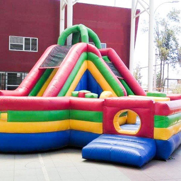 Arriendo de juegos inflable modelo Tobogan Multiproposito 6,5X5,5 Arca de Samuel